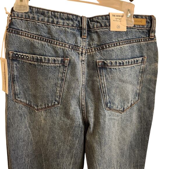 Blank NYC Jeans, The Howard Mid-rise Loose Fit Jeans NWT Organic Cotton 28 - Picture 7 of 8